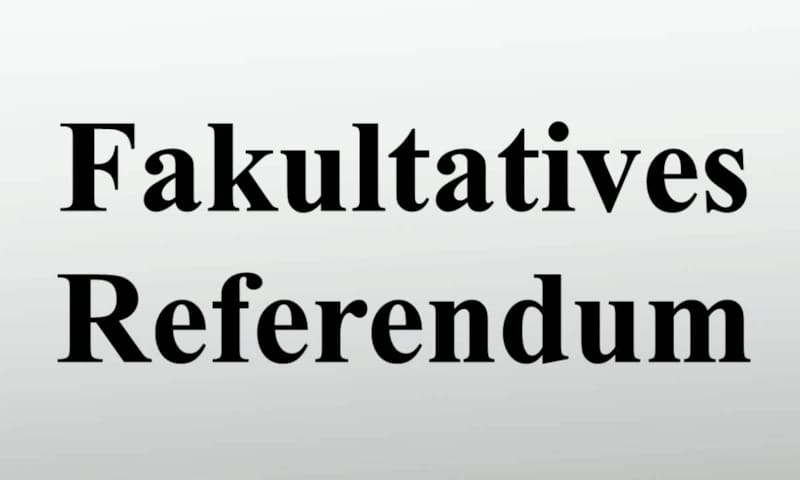 Fakultatives Referendum