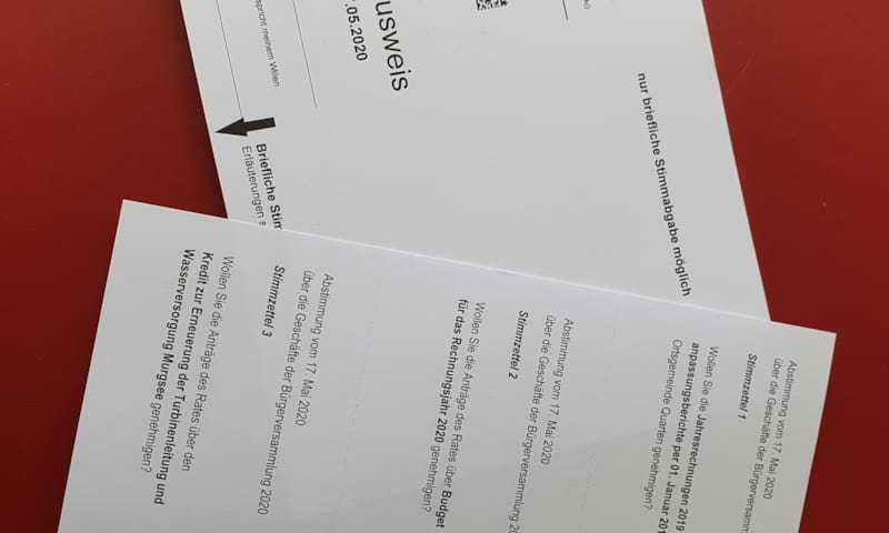Abstimmung vom 11. April 2021